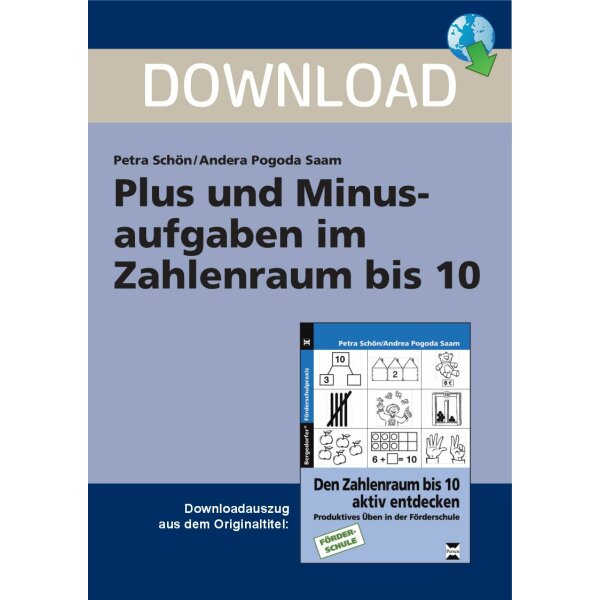 Plus- und Minusaufgaben im Zahlenraum bis 10