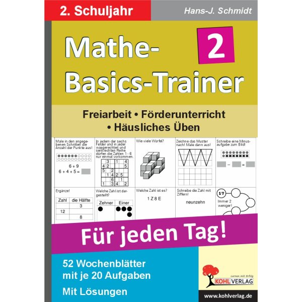 Mathe-Basics-Trainer - Grundlagentraining für jeden Tag (2.Klasse)