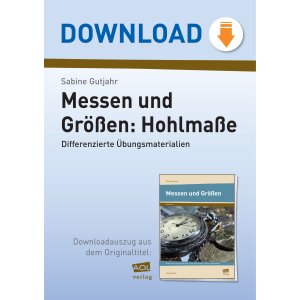 Messen und Größen: Hohlmaße