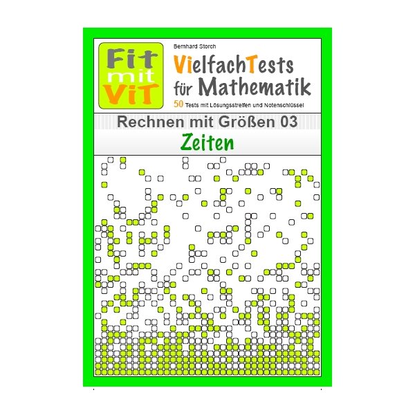 Rechnen mit Größen: Zeiten - Vielfachtests