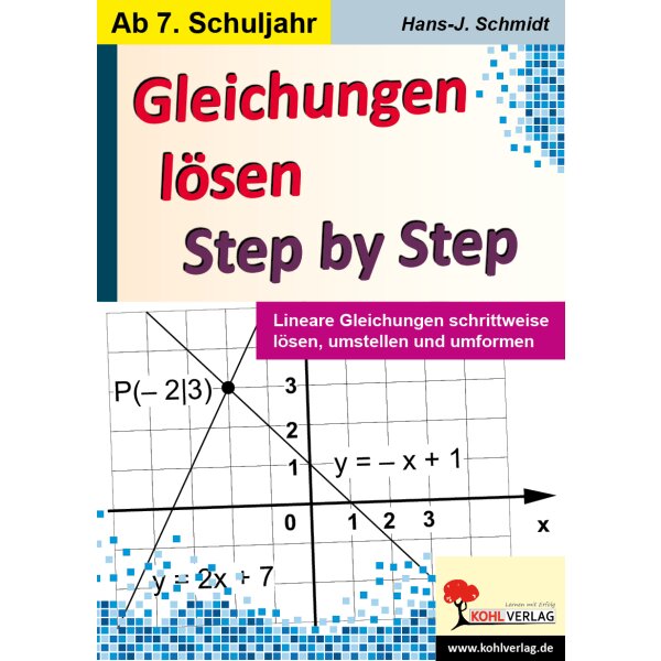 Gleichungen lösen - Step by Step