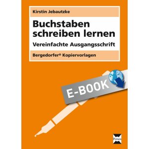 Buchstaben schreiben lernen - Vereinfachte Ausgangsschrift