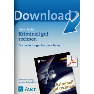 Teiler - Kriminell gut rechnen Kl.3/4