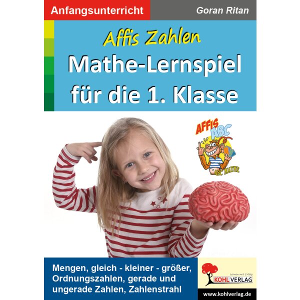Mathe-Lernspiel für die 1. Klasse: Affis Zahlen (ZR 20)