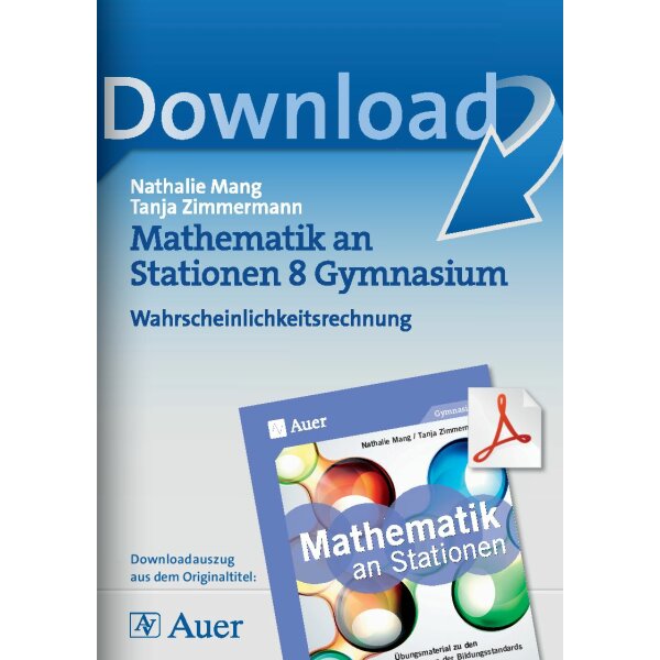 Wahrscheinlichkeitsrechnung  - Mathe an Stationen Kl. 8