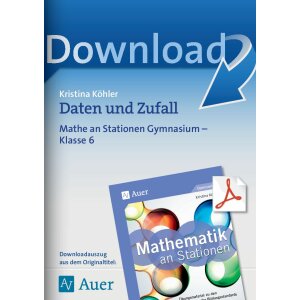 Daten und Zufall - Mathe an Stationen Kl 6