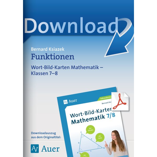 Wort-Bild-Karten Mathe: Funktionen