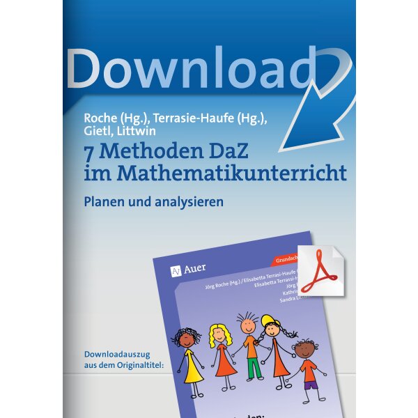 Methoden DaZ im Matheunterricht - Planen und analysieren