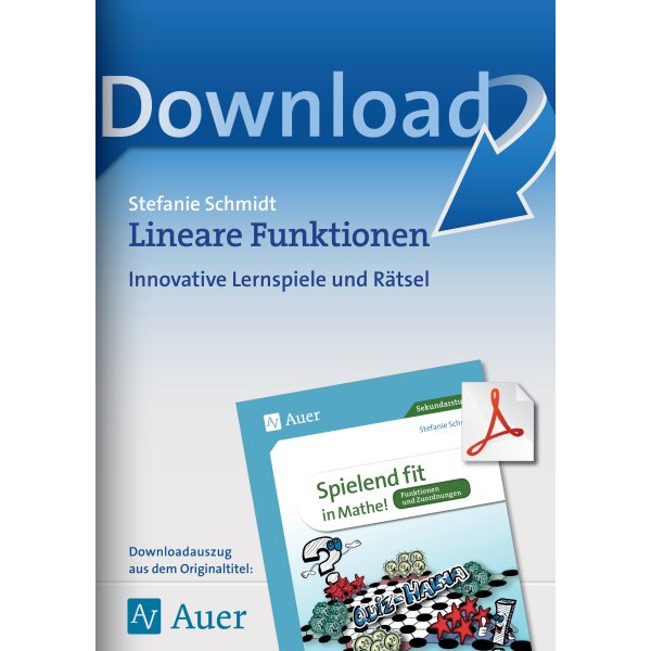 Lineare Funktionen - Spielend fit in Mathe