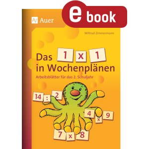 Das Einmaleins in Wochenplänen: Klasse 2