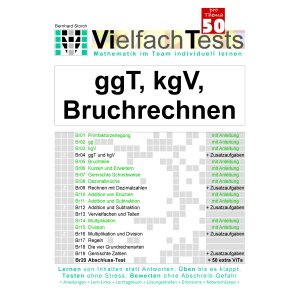 Bruchrechnen - Vielfachtests