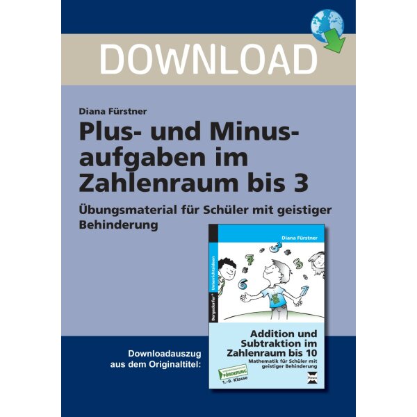 Plus- und Minusaufgaben im Zahlenraum bis 3