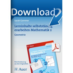 Geometrie - Lerninhalte selbstständig erarbeiten...