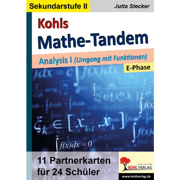 Mathe-Tandem: Analysis - Umgang mit Funktionen