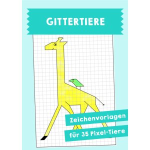 Gittertiere für das Matheheft