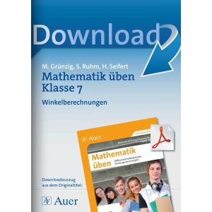 Winkelberechnungen - Mathematik üben Klasse 7