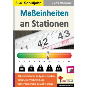 Maßeinheiten an Stationen Klasse 3/4