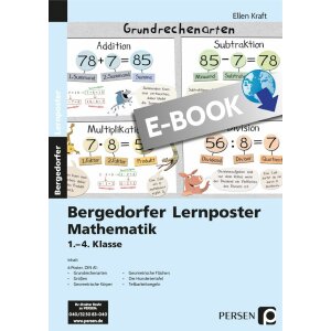 Lernposter Mathematik Klasse 1-4