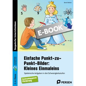 Einfache Punkt-zu-Punkt-Bilder: Kleines Einmaleins