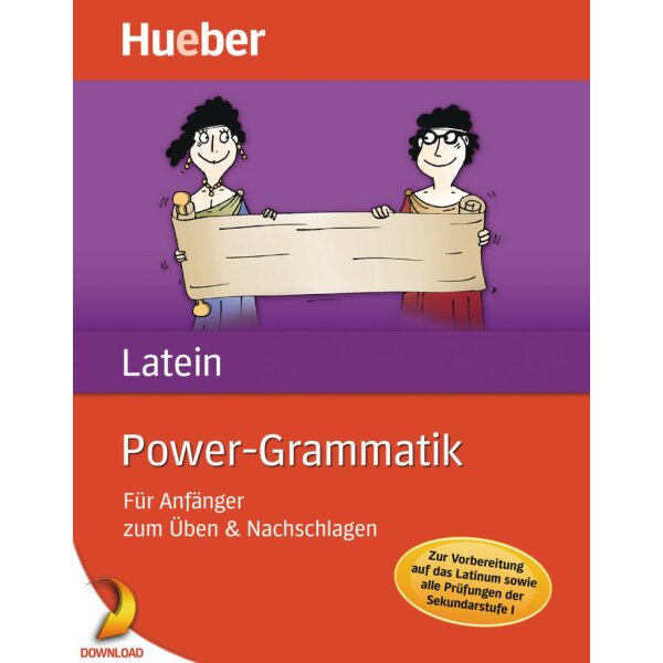 Power-Grammatik Latein für Anfänger zum Üben und Nachschlagen