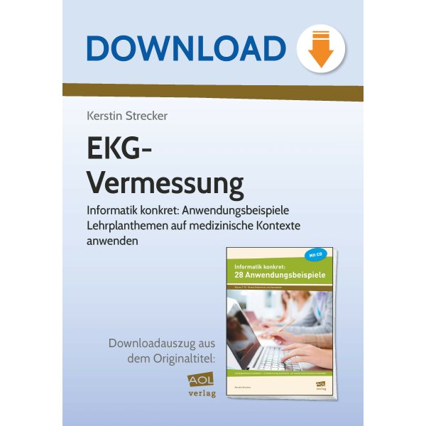 EKG-Vermessung - Anwendungsbeispiele Informatik