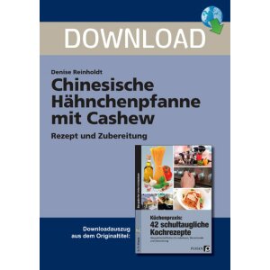 Chinesische Hähnchenpfanne mit Cashew