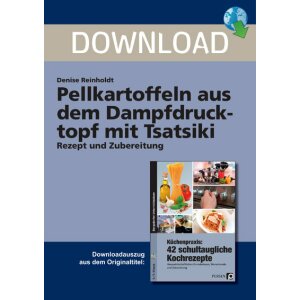 Pellkartoffeln aus dem Dampfdrucktopf mit Tsatsiki