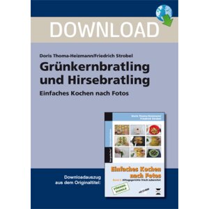 Einfaches Kochen nach Fotos - Grünkohlbratling und...