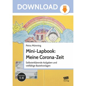 Meine Corona-Zeit im Mini-Lapbook