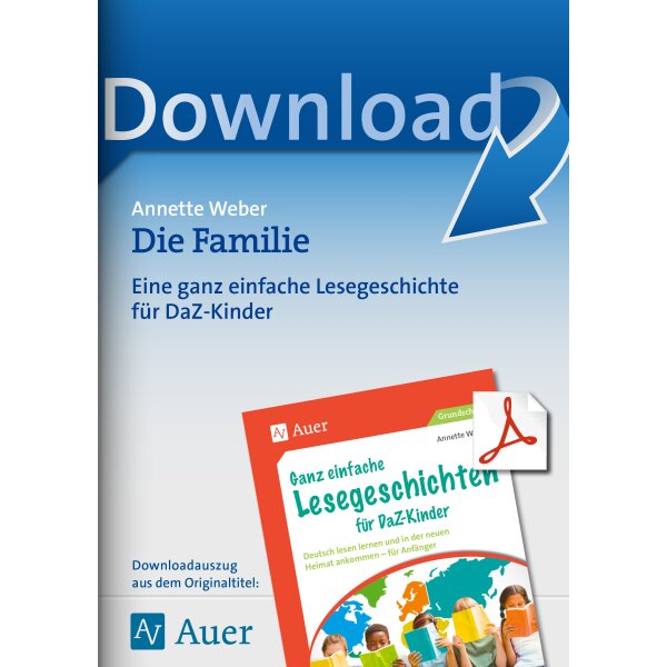 Die Familie - Ganz einfache Lesegeschichten