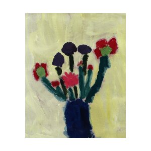 Blumenstillleben mit Acrylfarben malen - Durch die Blume...