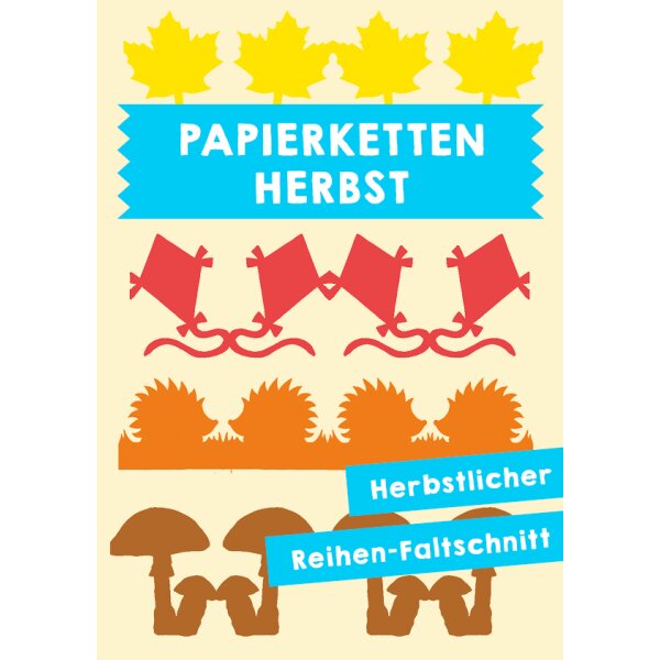 Herbst - Papierketten selbst gestalten