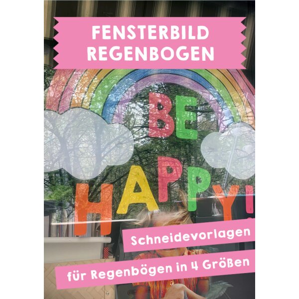 Regenbogen-Fensterbild