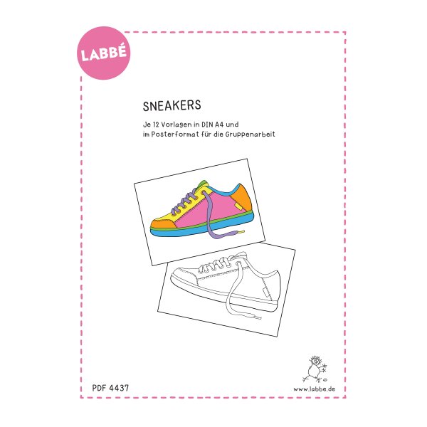 Sneakers - Poster in Gruppenarbeit