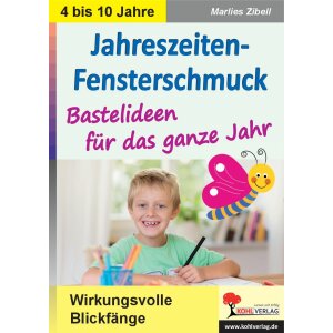 Jahreszeiten-Fensterschmuck - Bastelideen für das...