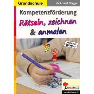 Rätseln, zeichnen und anmalen - Kompetenzförderung