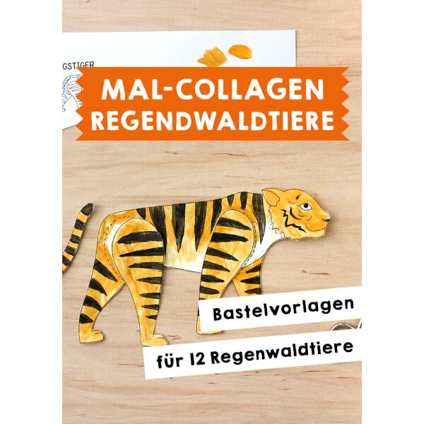 Mal-Collagen: Regenwaldtiere