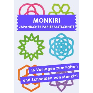 Japanischer Papierfaltschnitt - Monkiri