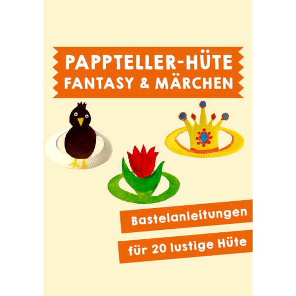 Pappteller-Hüte: Fantasy und Märchen