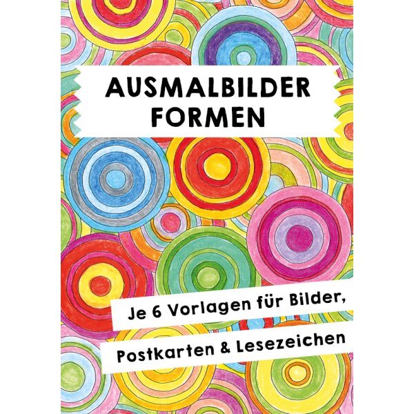 Ausmalbilder - Formen