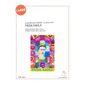 Frida Kahlo - Poster in Gruppenarbeit