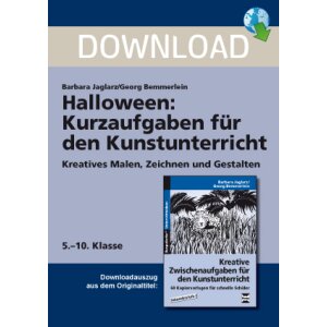 Halloween: Kurzaufgaben für den Kunstunterricht -...