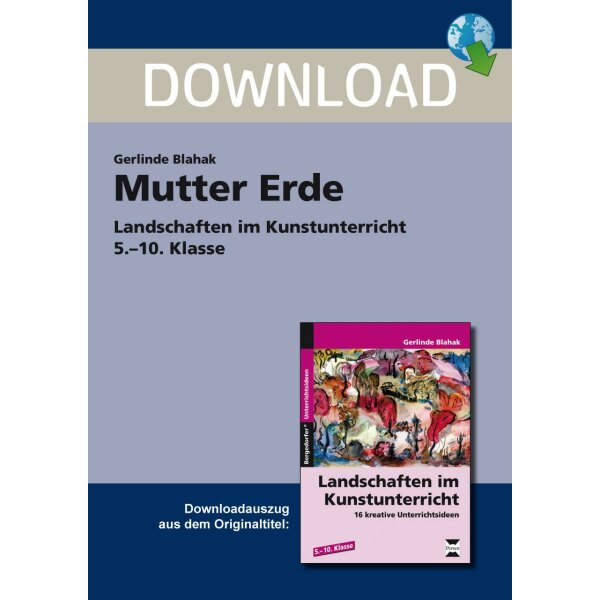 Landschaftsstudie - Landschaften im Kunstunterricht