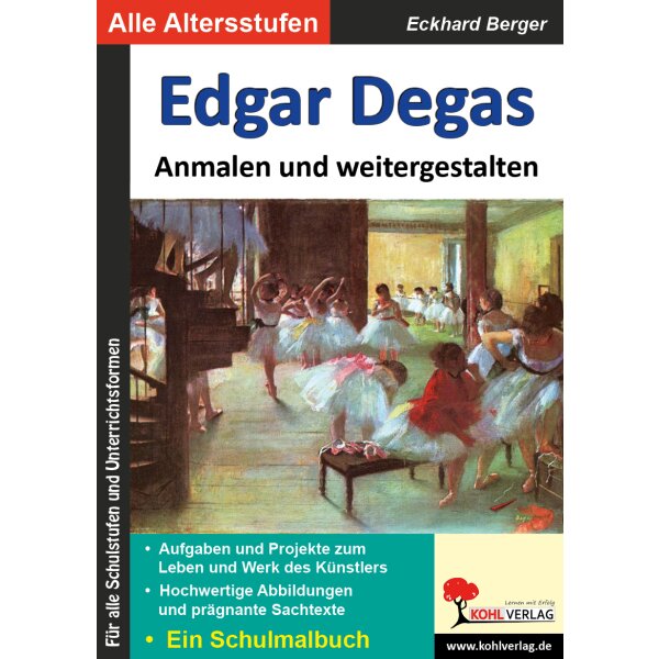 Edgar Degas ... anmalen und weitergestalten