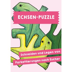 Echsen-Puzzle nach M.C. Escher