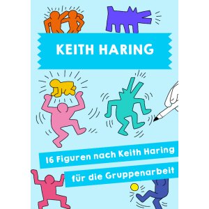 Keith Haring-Figuren zeichen
