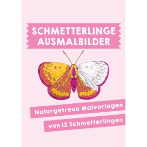 Ausmalbilder - Schmetterlinge