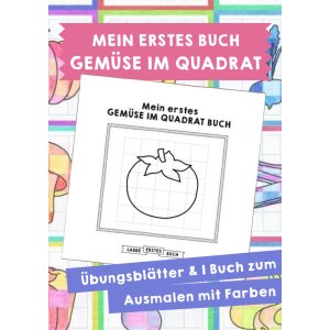 Mein erstes Buch - Gemüse im Quadrat