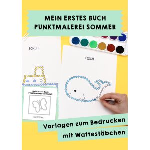 Sommer: Punktmalerei