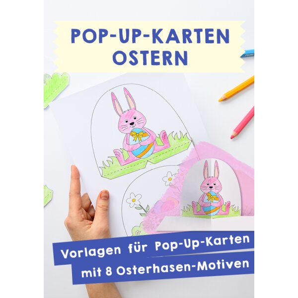 Pop-Up-Karten zum Thema Ostern